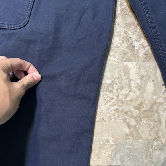 Carhartt Pants Mens 31x32 (Fits 31x29) Blue Rugged Flex Relaxed Fit Canvas Work - Picture 2 of 13